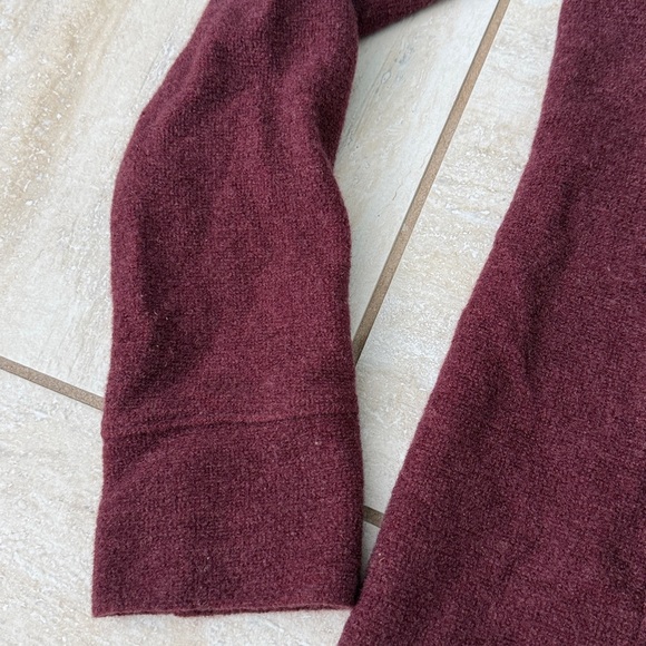 Ibex Reese Merino Wool Sweater Tunic Jacket Redwood Heather Size M - Picture 5 of 16